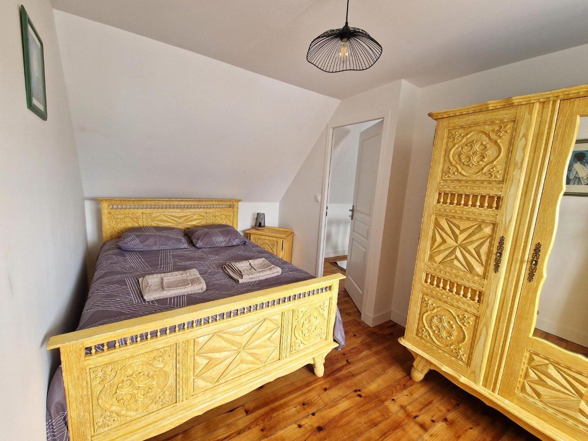Holiday Home In The Countryside Near The Beach Guerlesquin Bagian luar foto